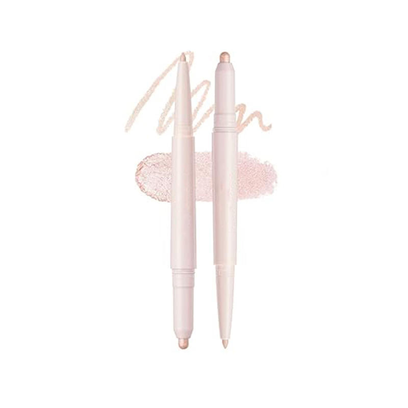 Praktischer Shimmer Duo Lidschatten-Cremestift