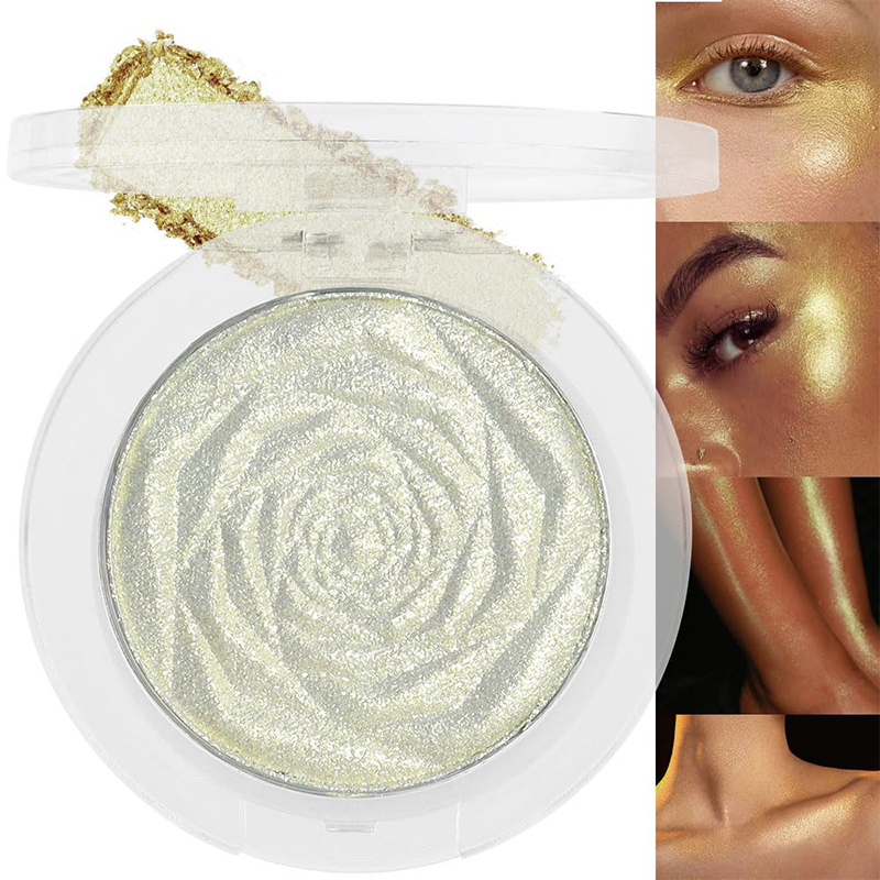 Gold-Glitzer-Diamant-Glitzer-Highlighter-Palettenpulver